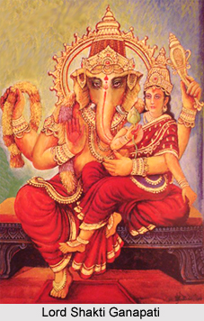 Shakti Ganapati, Form of Lord Ganesha