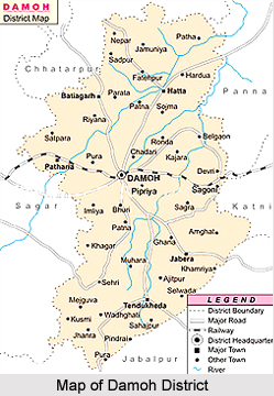 Damoh District, Madhya Pradesh