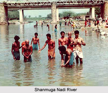 Shanmuga Nadi River, Palani, Tamil Nadu