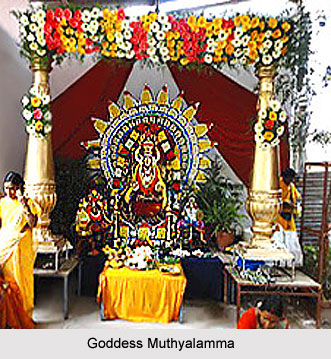 Goddess Muthyalamma, Dravidian deity