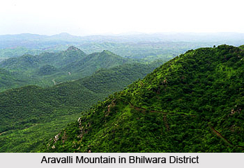 Geography of Bhilwara District, Rajasthan