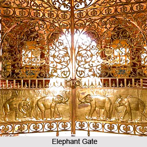 Elephant Gate, Mysore Palace