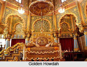 Golden Howdah, Mysore Palace