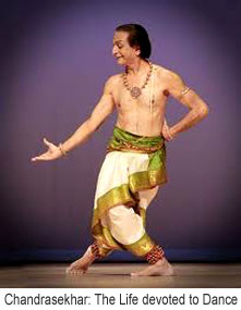 C.V.Chandrasekhar, Indian Dancer