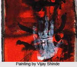 Vijay Shinde, Indian Painter
