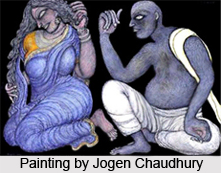 Jogen Chowdhury, Indian artist