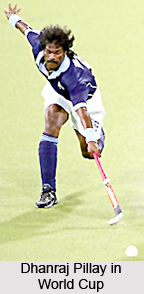 Dhanraj Pillay in World Cup, Utrecht, 1998