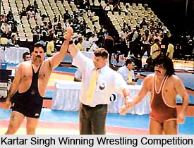 Kartar Singh, Indian Wrestler