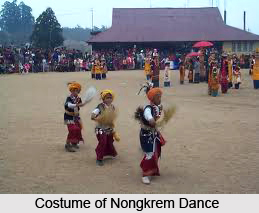 Costume of Nongkrem Dance