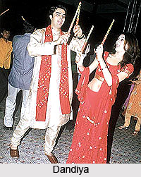 Dandiya , Indian Folk Dance