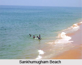 Sankhumugham Beach, Kerala