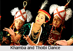 Khamba and Thoibi, Folk Dance of Manipur