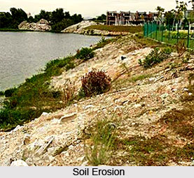 Soil Erosion in North and Central Zones, Soil Erosion in India
