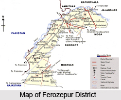 Geography of Ferozepur District