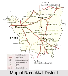 Geography of Namakkal District