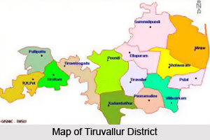 Geography of Tiruvallur District, Tamil Nadu