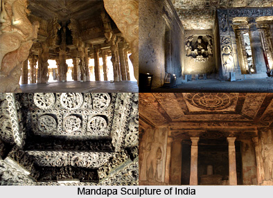 Mandapa Sculpture, Western Chalukya Sculptures