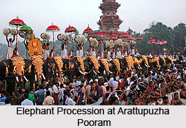Arattupuzha Pooram, Thrissur District, Kerala