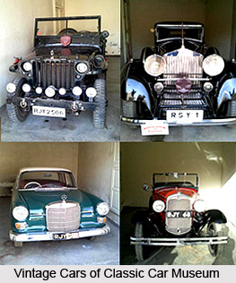 Vintage Collection of Classic Car Museum, Udaipur, Rajasthan