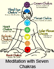 A meditative exercise on the seven hearts  , Chakra System