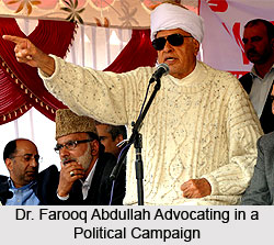 Dr. Farooq Abdullah, Indian Politician