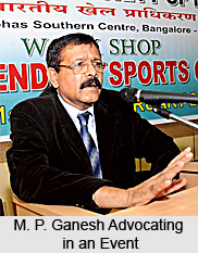 M. P. Ganesh, Indian Hockey Player