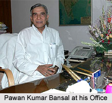 Pawan Kumar Bansal, Indian Politician