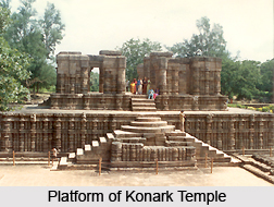 Platform of Konark Temple, Orissa