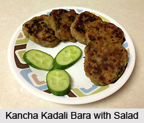 Kancha Kadali Bara, Oriya Recipe
