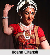 Ileana Citaristi,  Indian Dancer