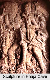 Sculptures in Bhaja & Karle Caves