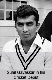 Cricket Debut Of Sunil Gavaskar