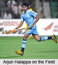 Arjun Halappa  , Indian Hockey Player
