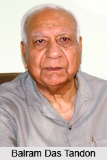 Balram Das Tandon, Indian Politician