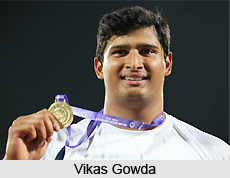 Vikas Gowda, Indian Discus Thrower
