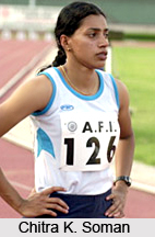 Chitra K. Soman , Indian Sprinter