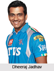 Dheeraj Jadhav, Maharashtra Cricket Player