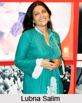 Lubna Salim, Indian TV Actress