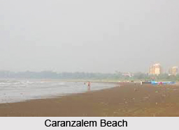 Tourism in Caranzalem Beach, Goa