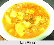 Tari Aloo, Indian Vegetables