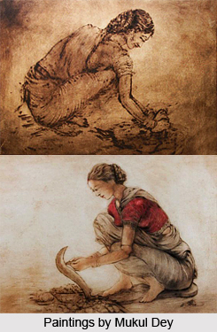Mukul Dey, Indian Painter