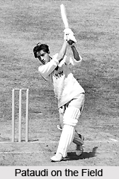 Mansoor Ali Khan Pataudi, Indian Cricket Player
