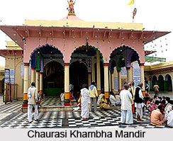 Chaurasi Khambha Mandir, Mathura District, Uttar Pradesh