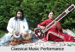 Scales in East Indian folk music