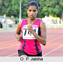 O. P. Jaisha, Indian Athlete
