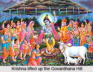 Legend of Govardhana Hill