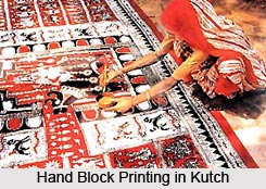 Hand Block Printing in Kutch