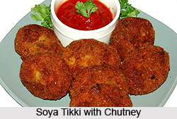 Soya Tikki, Indian Snack
