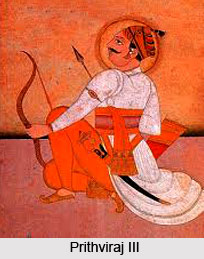 Prithviraj III Chahamana ruler of India