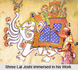 Shree Lal Joshi, Indian Painter